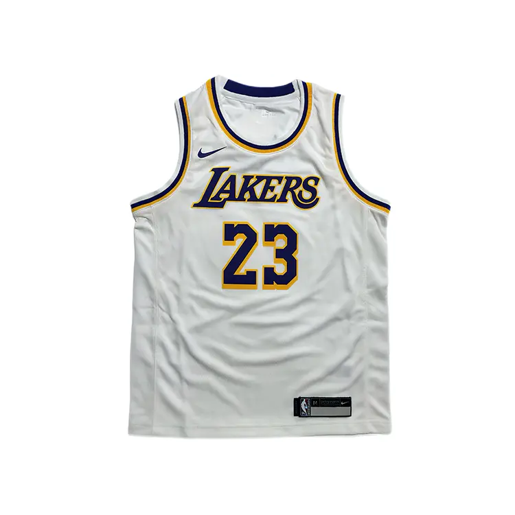 

Nike Майка nba los angeles lakers james белая для подростков