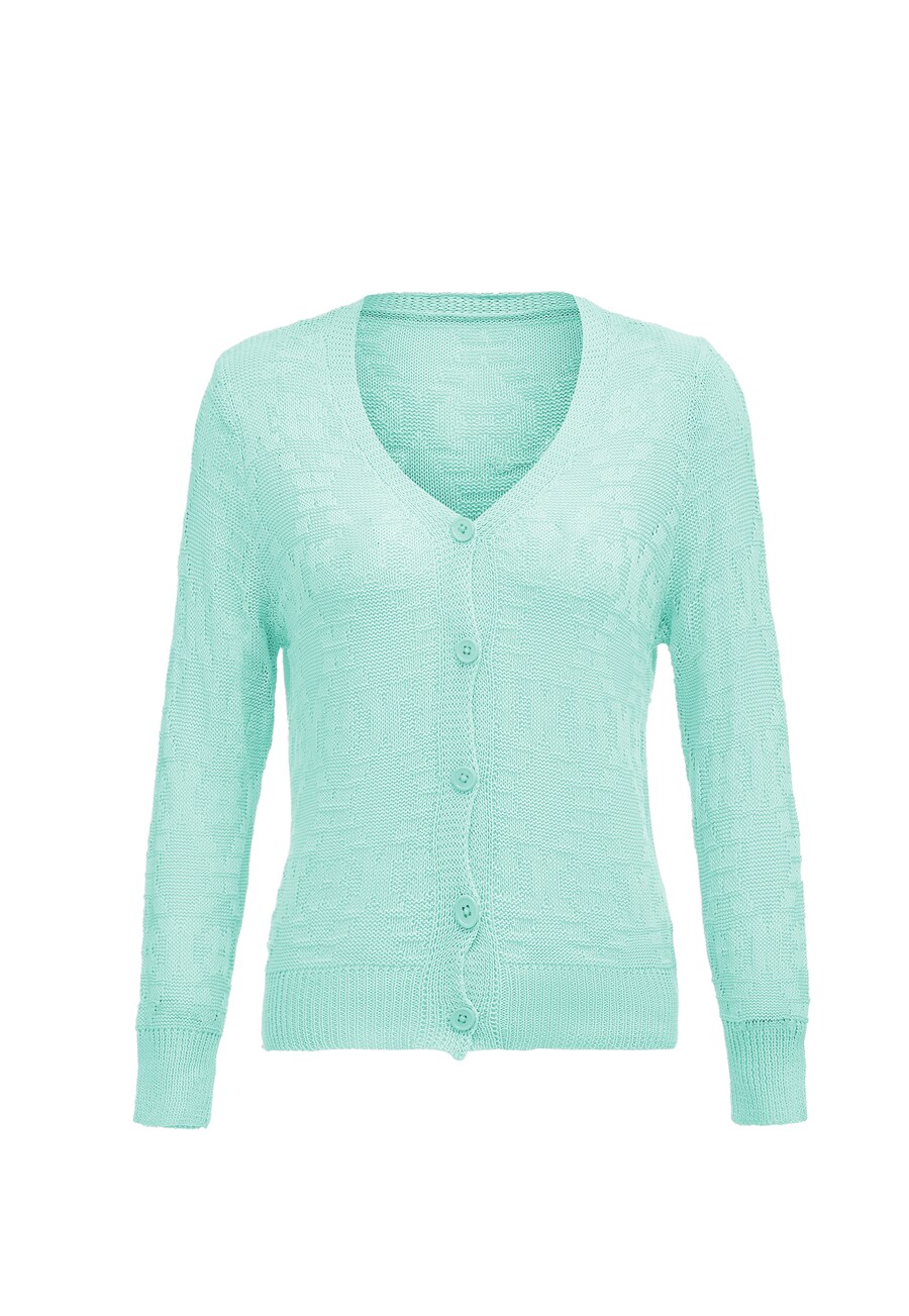 

Вязаный кардиган CELOCIA Knit Cardigan, зеленый