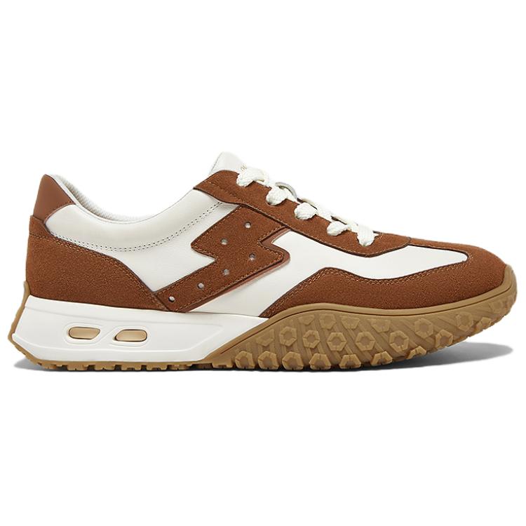 SKAP Мужские повседневные кеды Low Top в цвете коричневый/экрю, цвет Brown/Ecru — фото 2