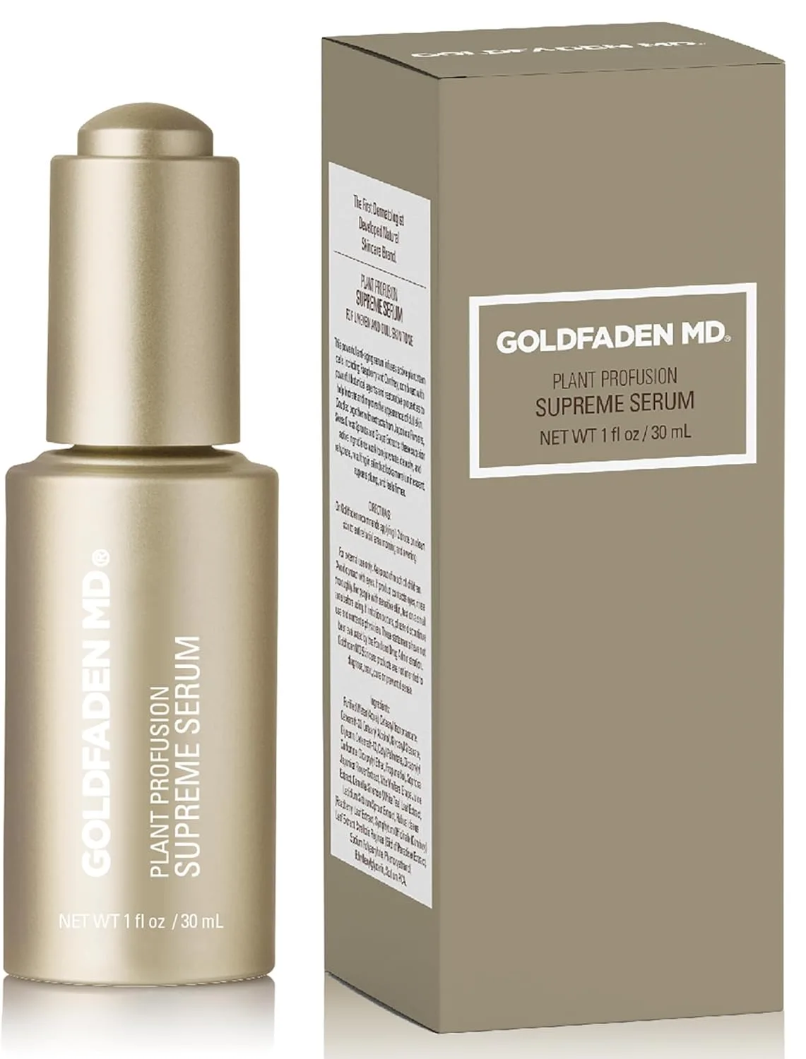 Сыворотка Goldfaden MD Plant Profusion Supreme Serum, 1 унция.