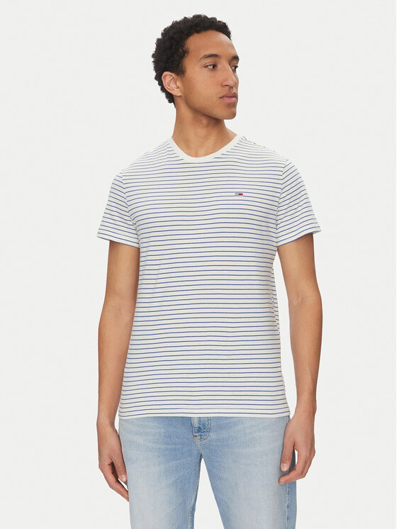 

Облегающая футболка DM0DM20377 Tommy Jeans, синий