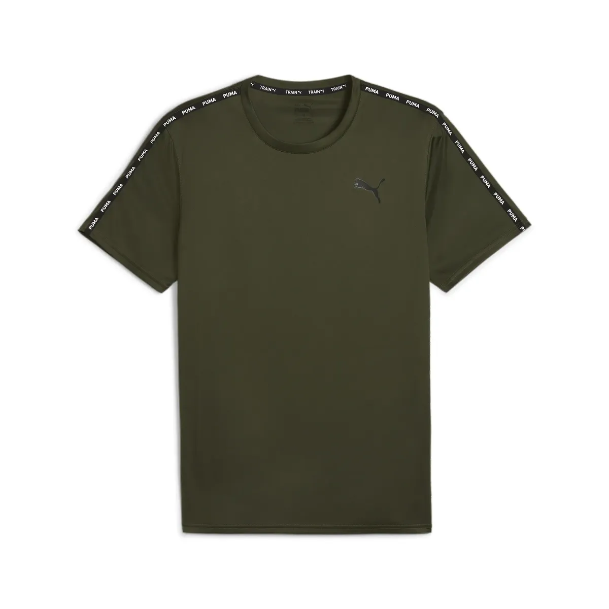 

Тренировочная футболка PUMA "ESSENTIALS TAPED TEE", оливковый