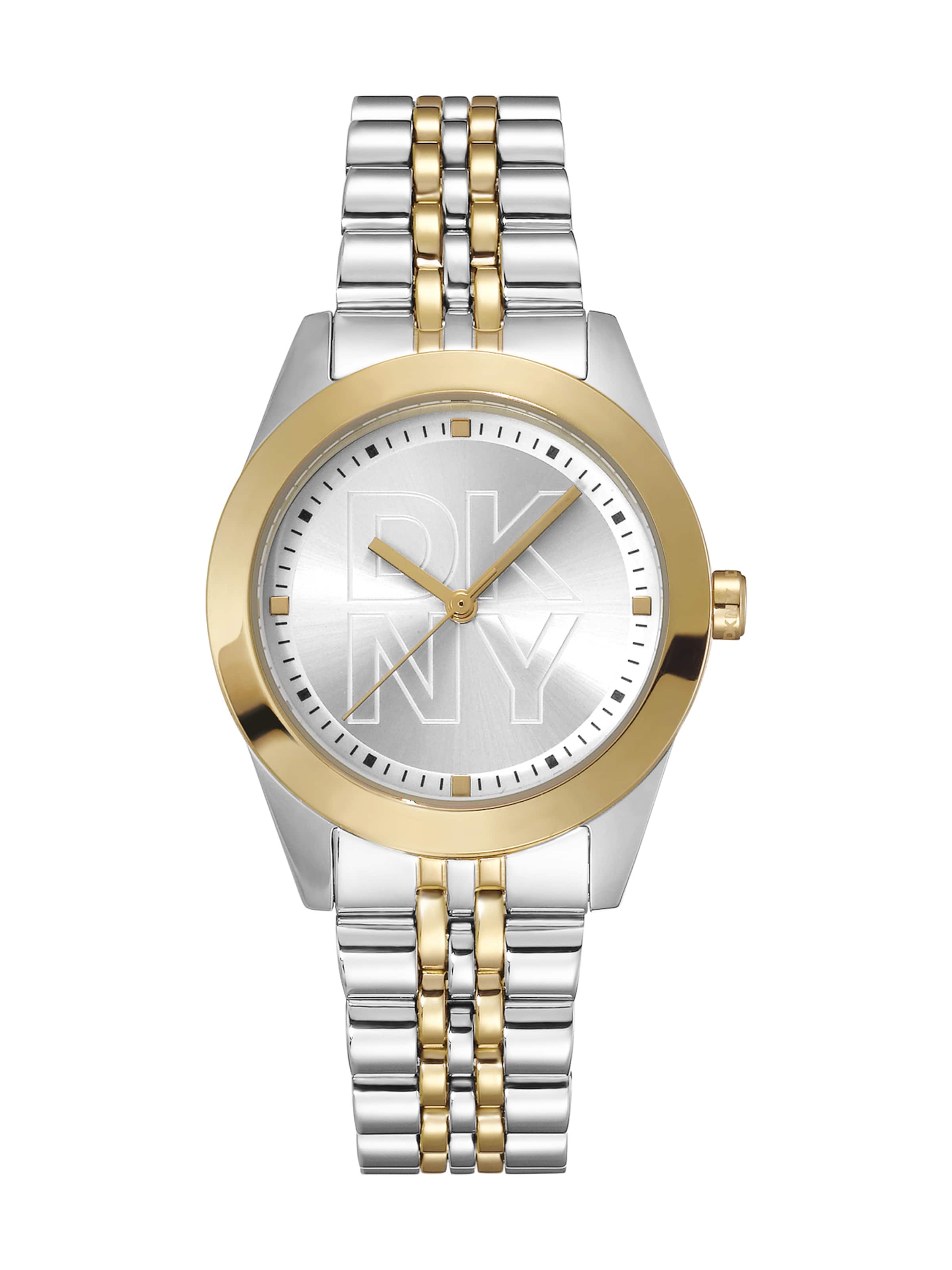 

DKNY Часы Analog 'Parsons Logo' в серебристом цвете