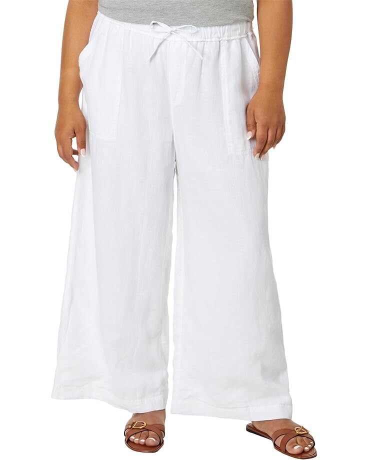 

Брюки Splendid Stella Linen Crop, белый