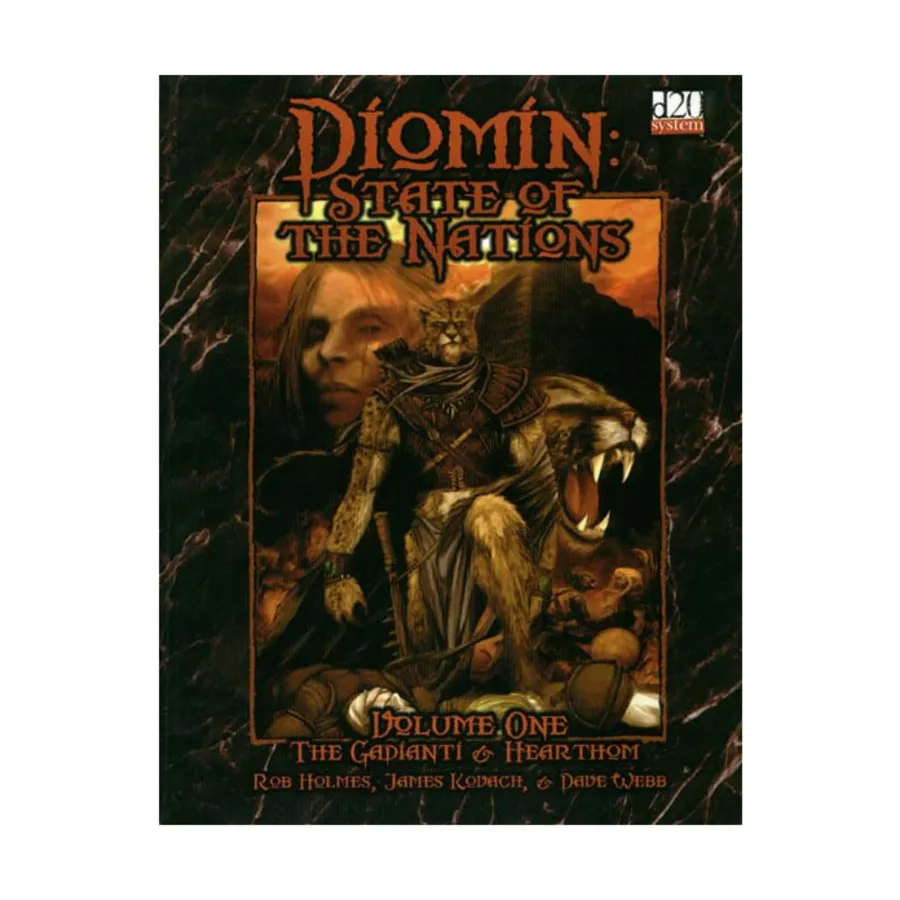 

State of the Nations #1 - The Gadianti & Hearthom, Diomin (d20), мягкая обложка
