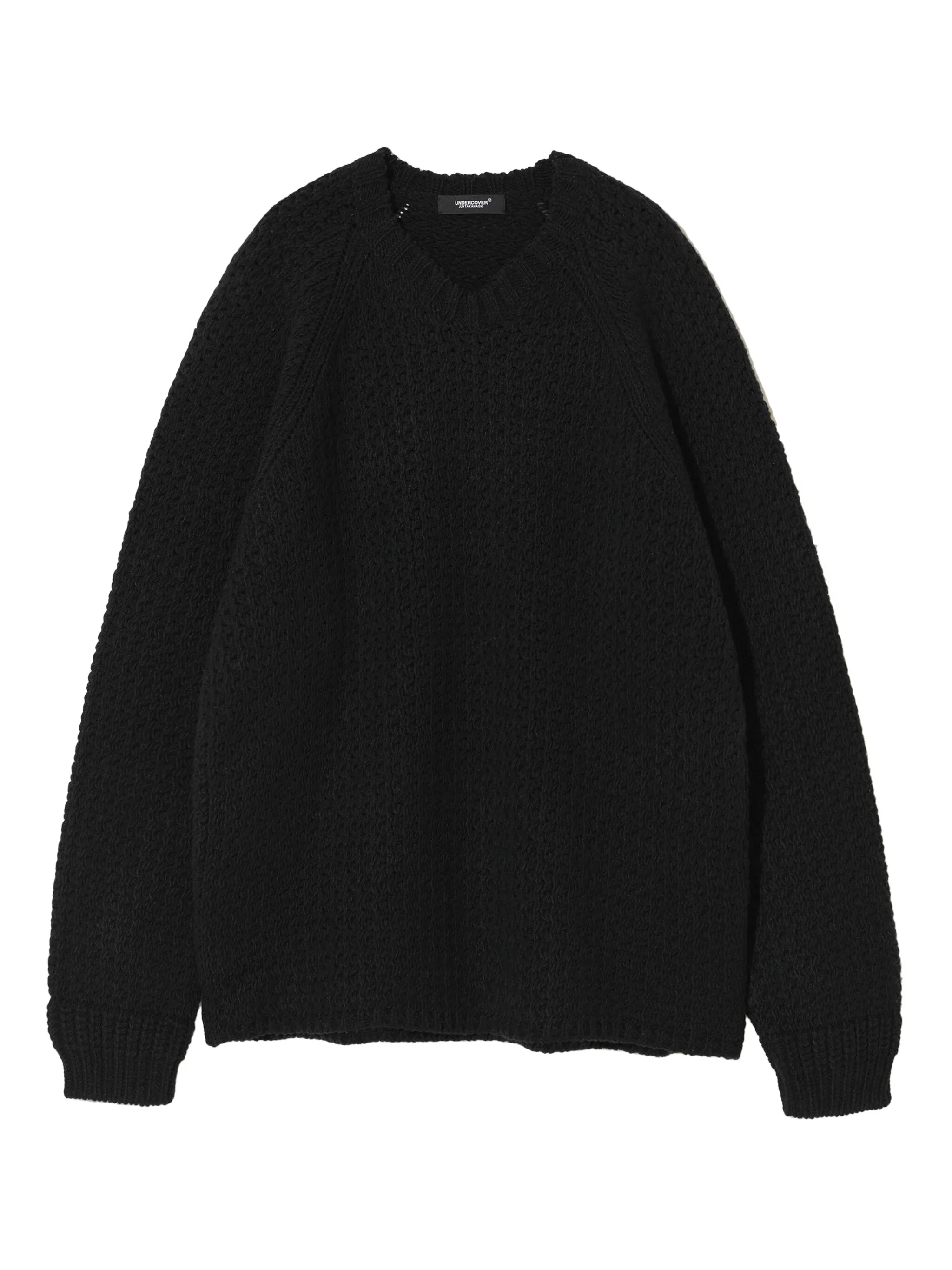 

Свитер с V-образным вырезом Undercover, черный