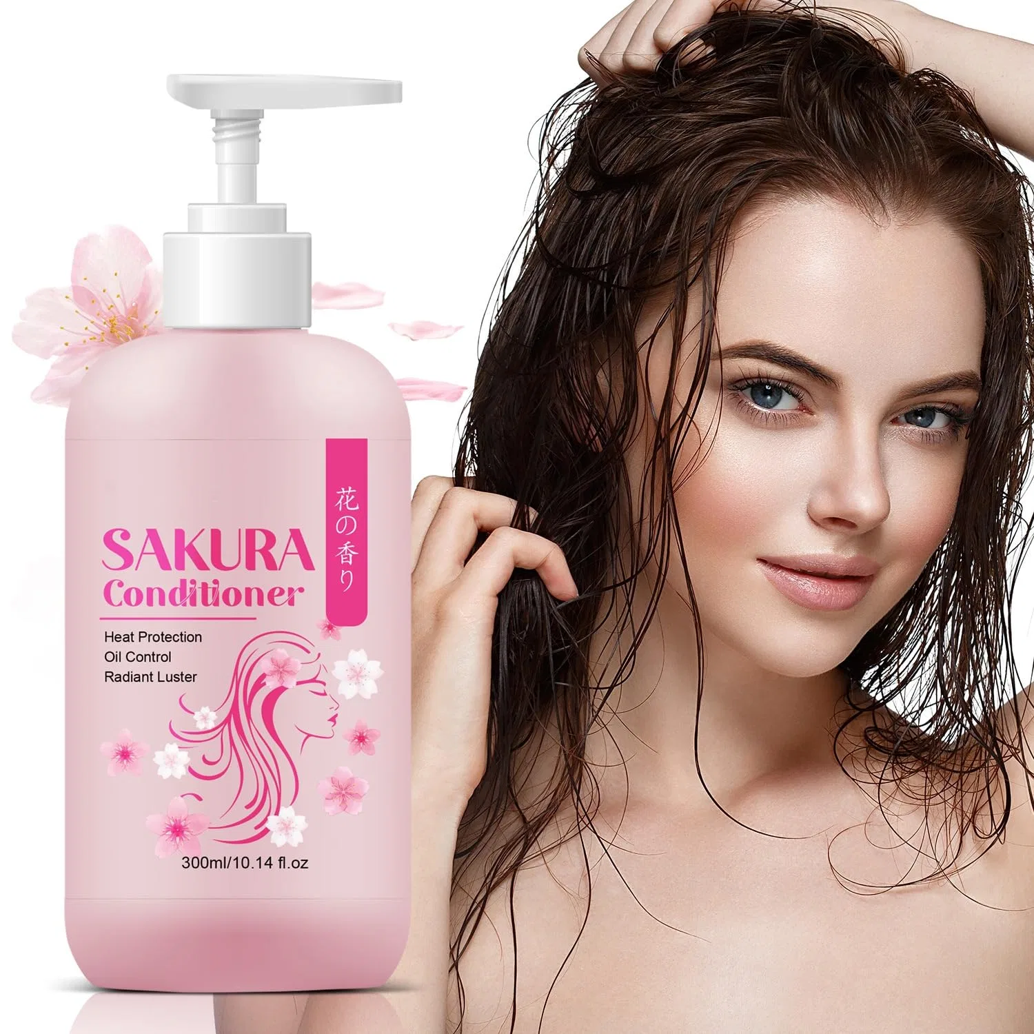 Набор шампунь и кондиционер «Sakura» с экстрактом вишни Soelegant — фото 2