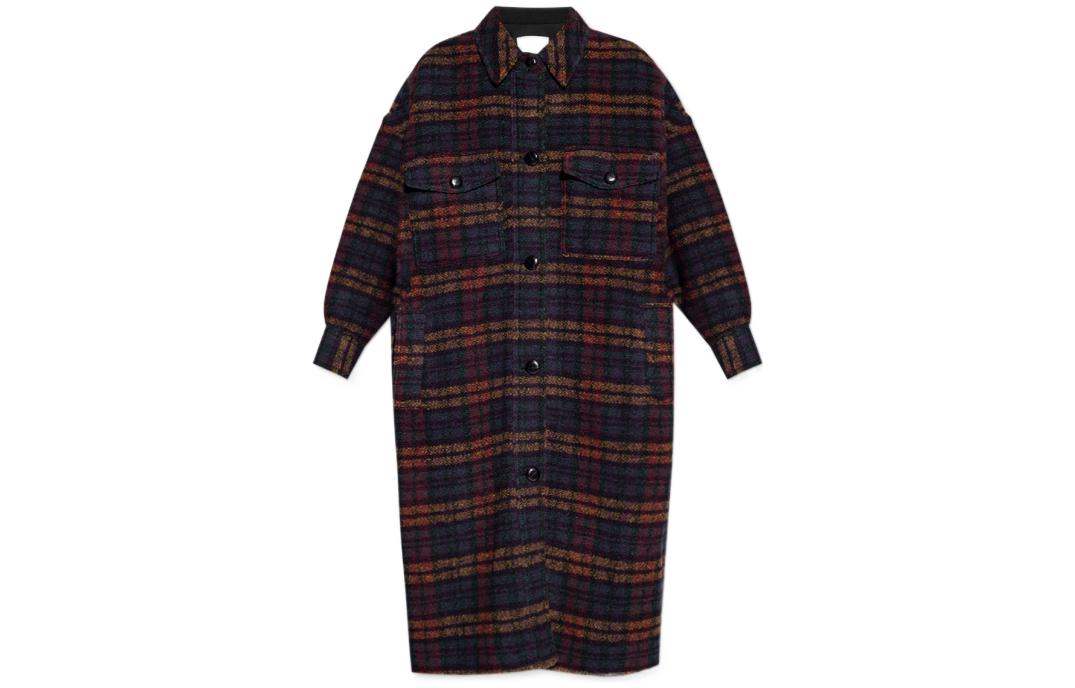 

Пальто женское разноцветное ISABEL MARANT ETOILE