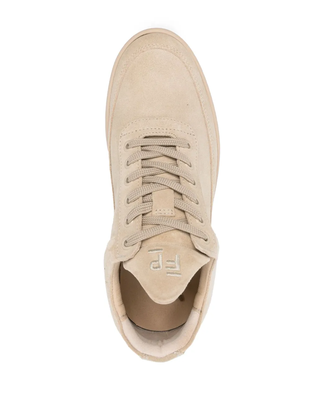 Кроссовки с вышитым логотипом Filling Pieces, нейтральный — фото 4