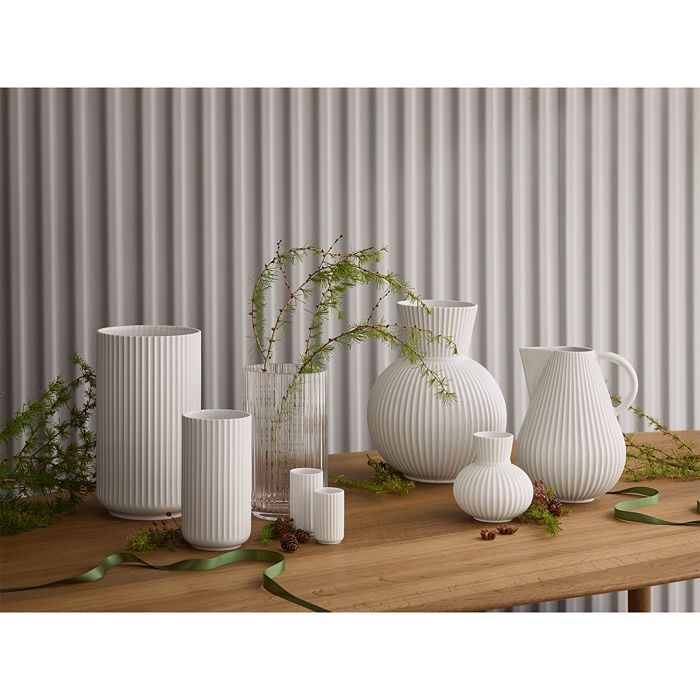 

Ваза Rosendahl Lyngby, прозрачное выдувное стекло, белый