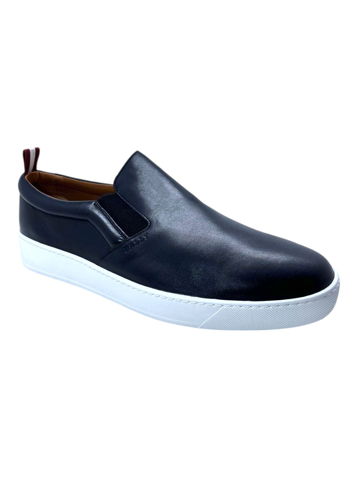 

Bally Bently 6230475 Мужские кроссовки из кожи ягненка цвета чернил наппа