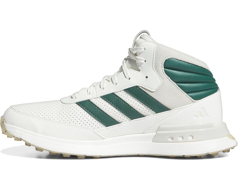 Кроссовки adidas S2G Mid Spikeless Golf Shoes, цвет Off White/Collegiate Green/Alumina — фото 4