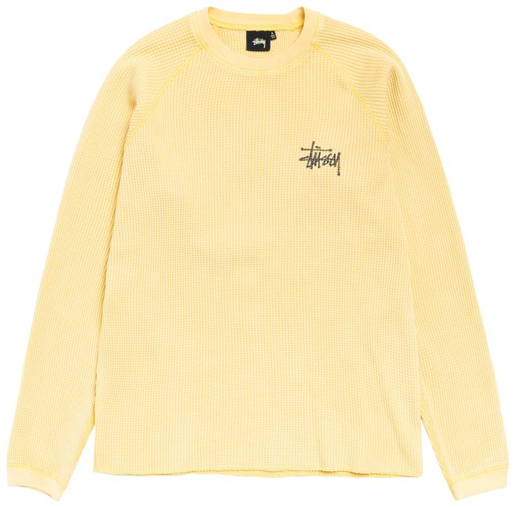 

Футболка Stussy Basic Stüssy Thermal, желтый