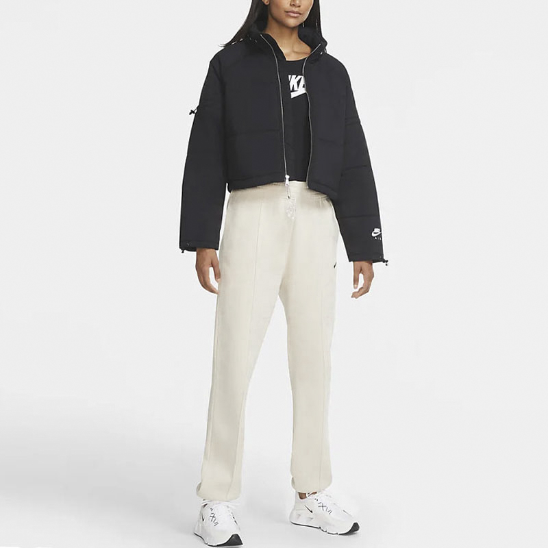 Nike Спортивные брюки женские Oat из коллекции Essentials — фото 4
