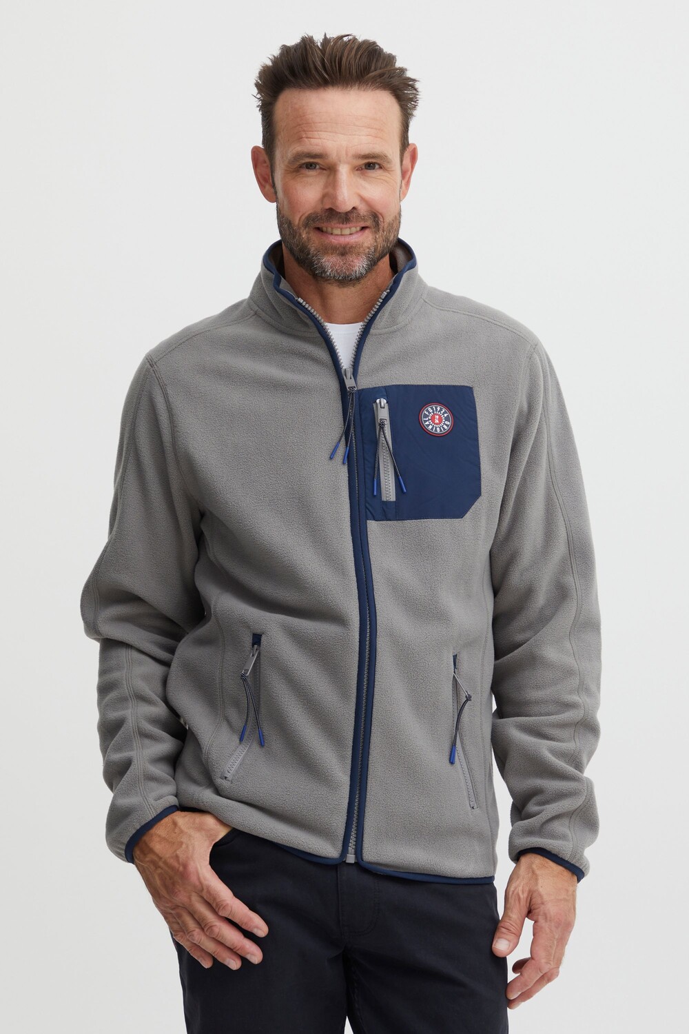 

Куртка FQ1924 Fleecejacke FQLuis 21900466 ME, серый