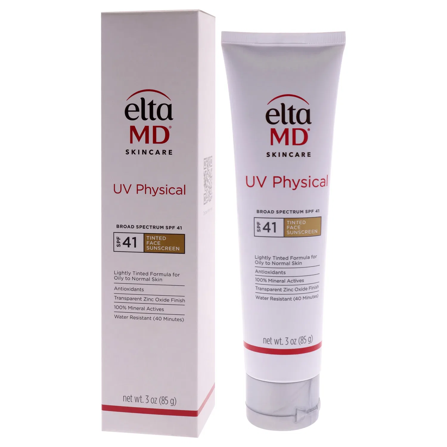 Солнцезащитный крем EltaMD с физическим УФ-защитным фактором SPF 41, подходит для мужчин и женщин, 85 мл (3 унции), Medium — фото 4