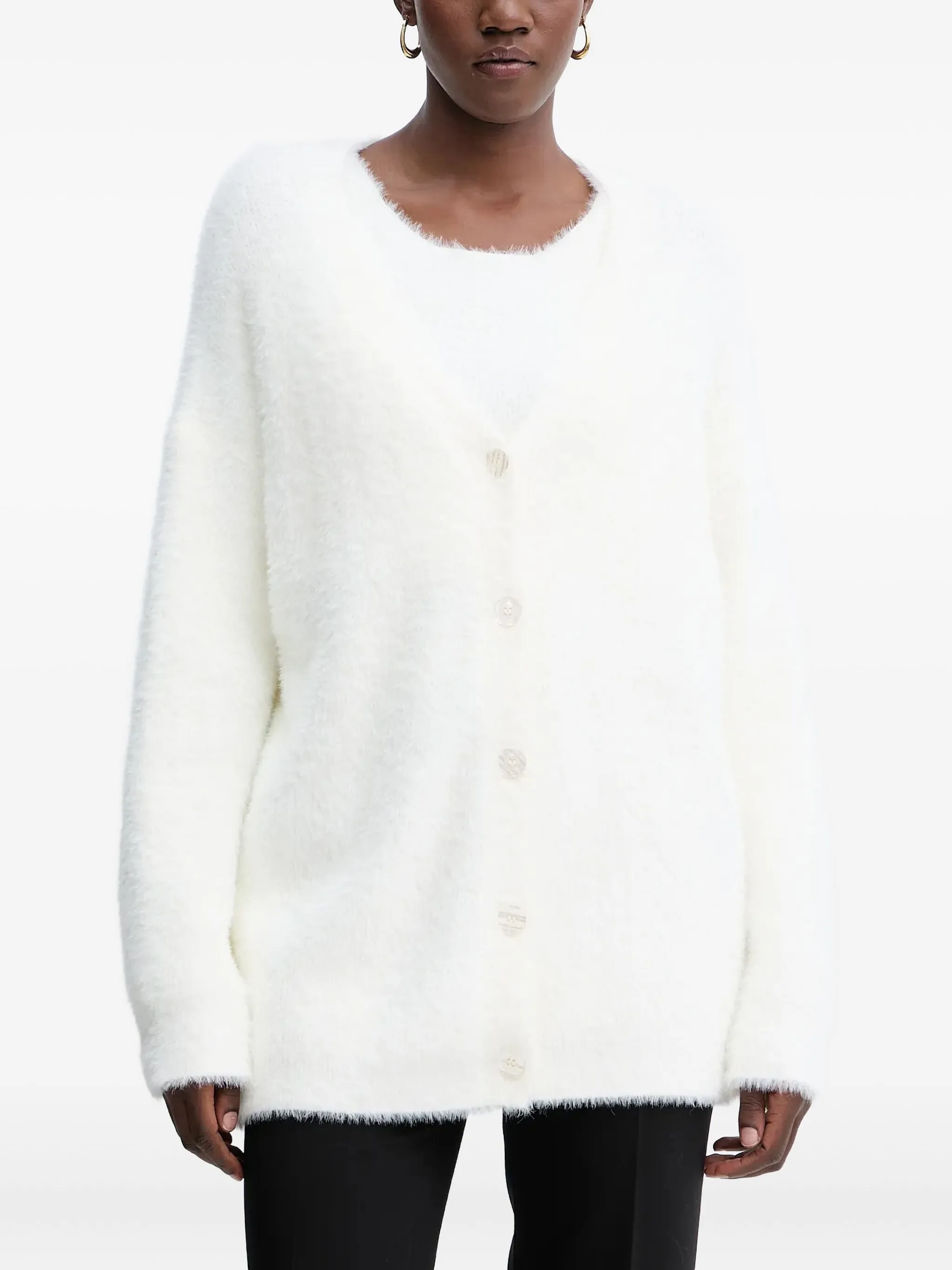 

Кардиган Hailey на пуговицах Guess Usa, белый