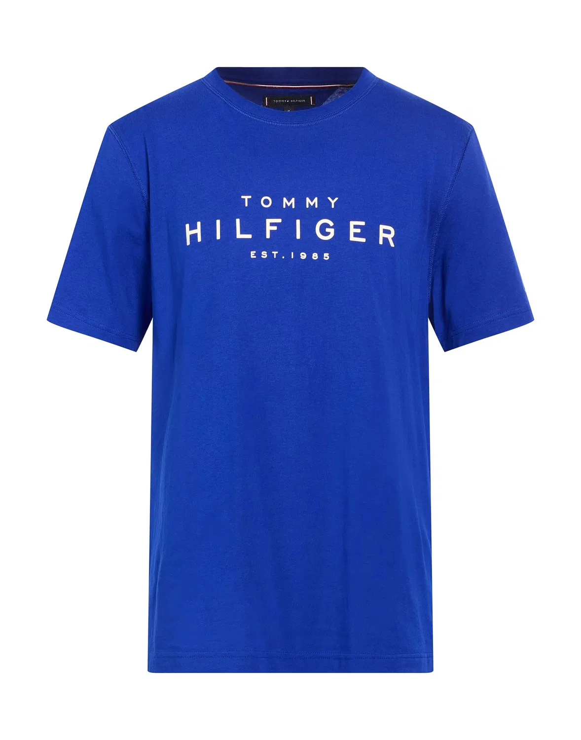 Футболка с логотипом TOMMY HILFIGER синяя