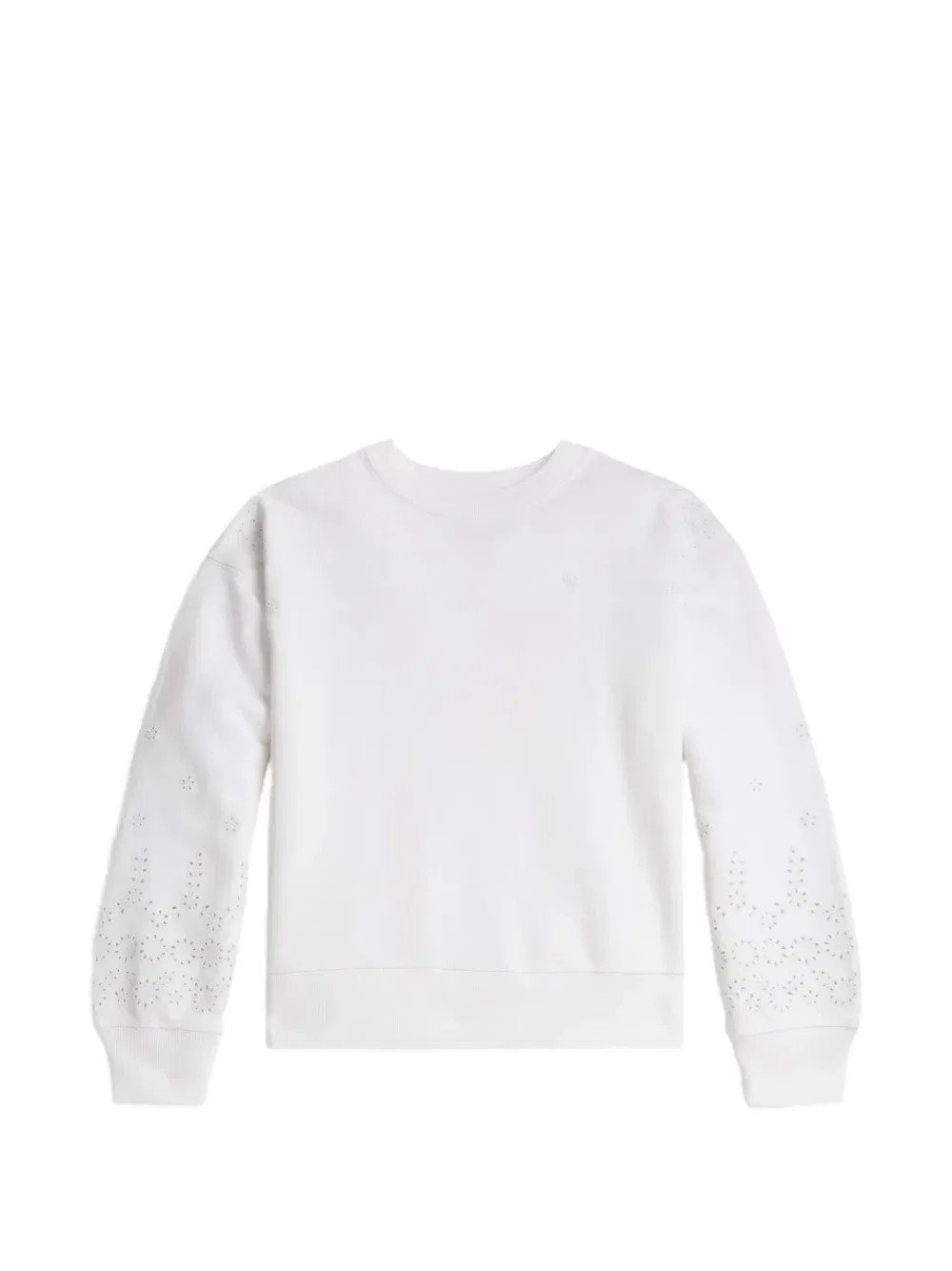 Толстовка с вышивкой Polo Ralph Lauren Kids, белый