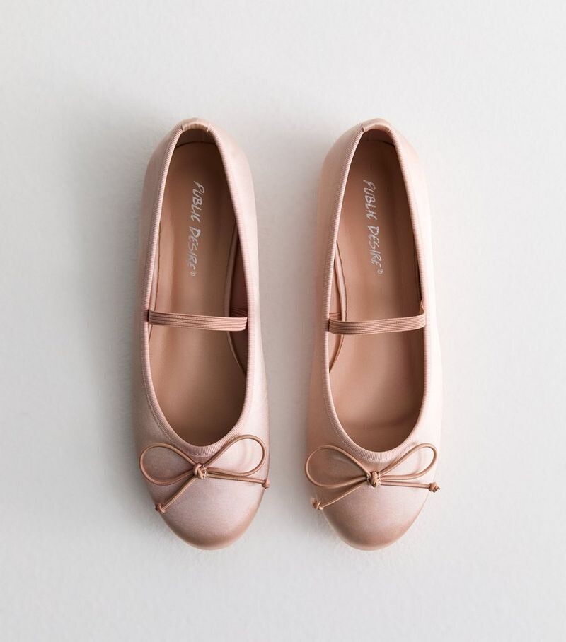 

Розовые балетки Public Desire Public Desire, розовый