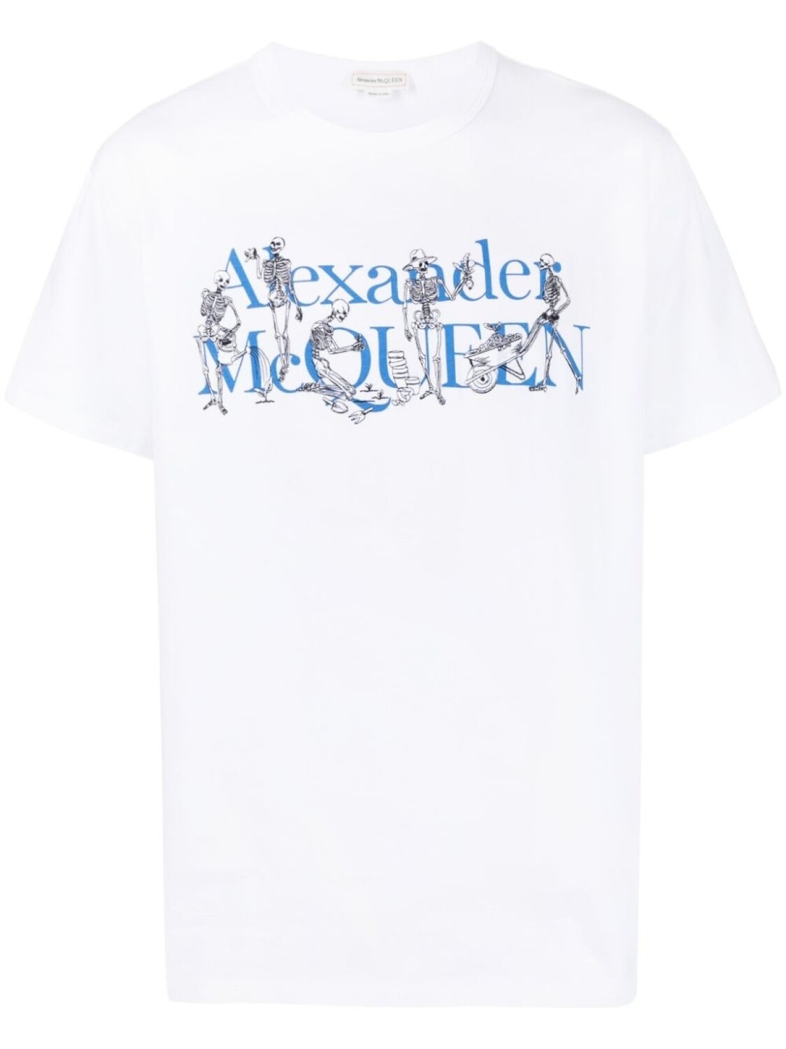 

Alexander McQueen футболка с логотипом, белый