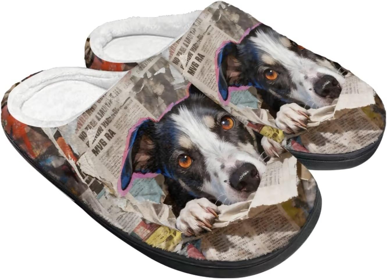 

Теплые плюшевые тапочки из фланели, уютные домашние тапочки для женщин и мужчин с противоскользящей подошвой Wanzuoeng, мультиколор