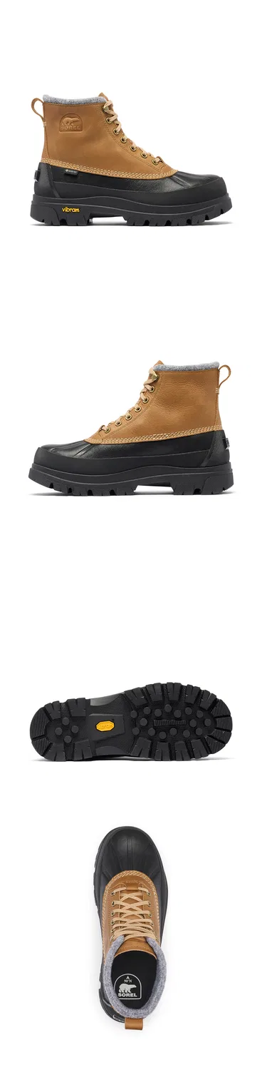 Мужские ботинки Sorel Daystorm Horizon GTX, цвет карибу-буфф/чёрный — фото 2