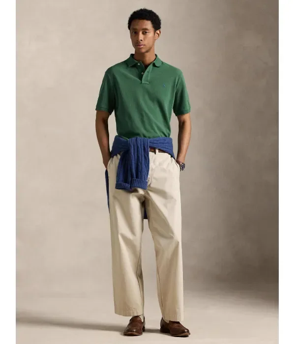 Полюс classic fit Polo Ralph Lauren, зеленый — фото 2