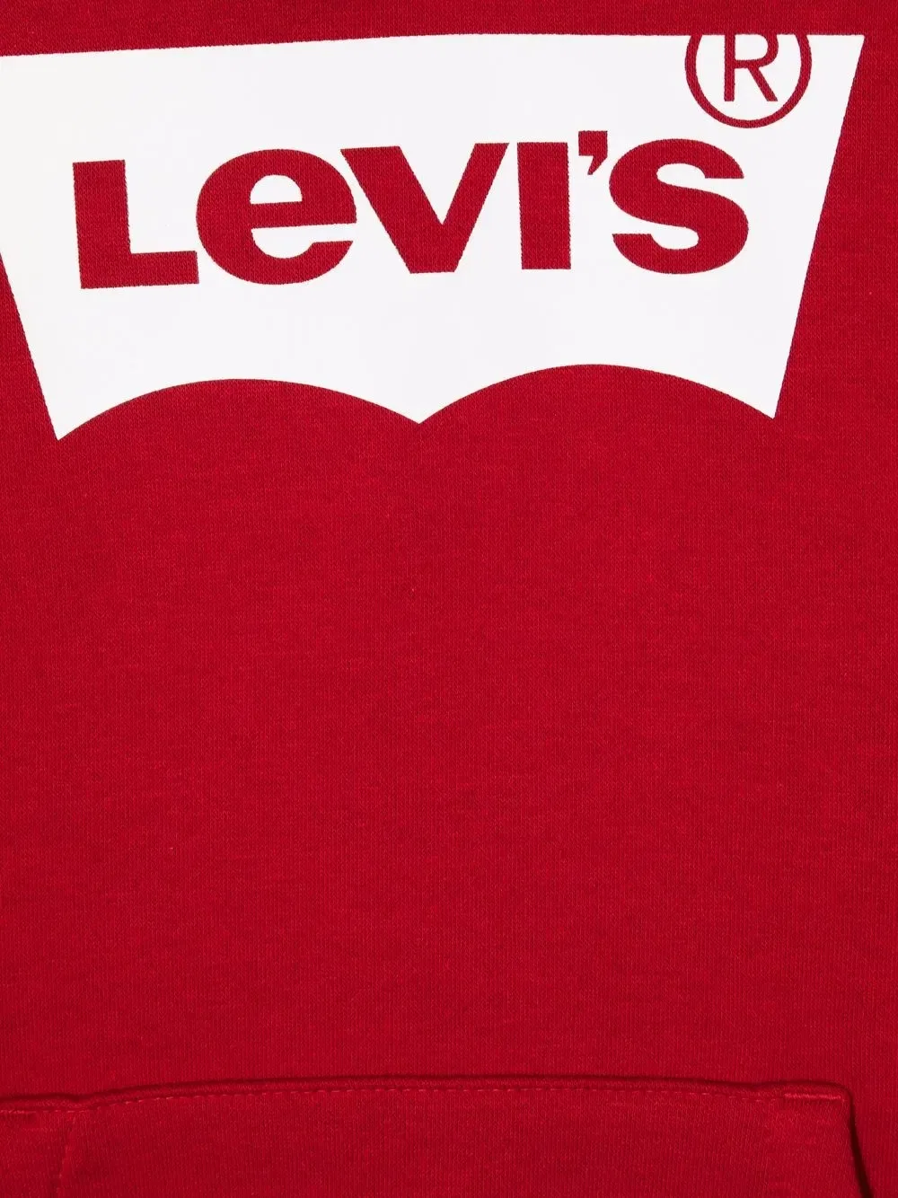 Толстовка с логотипом для подростков Levi'S Kids, красный — фото 3