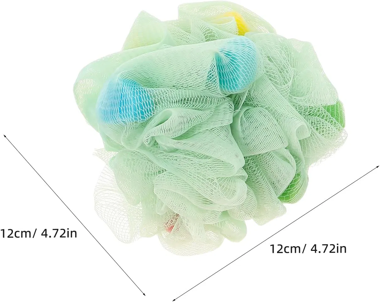 Мочалка для душа Mesh Pouf, SAFIGLE, 8 шт, Ассорти — фото 2