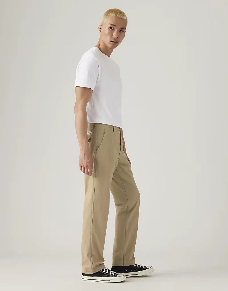 Брюки-чиносы Levi's XX Authentic Relaxed Chinos, бежевый — фото 4