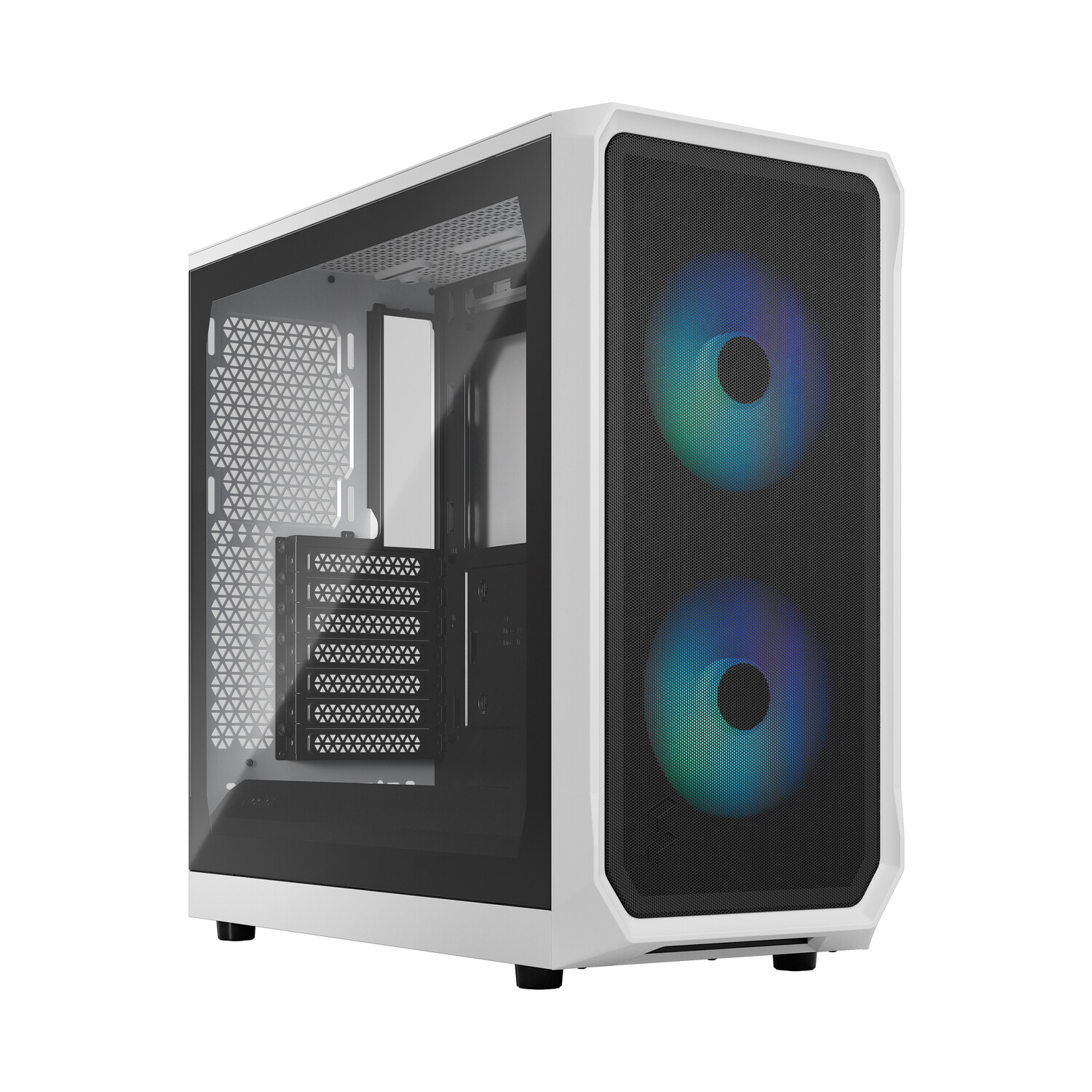 

Корпус Fractal Design Focus 2 RGB, Mid Tower, белый, стекло прозрачное