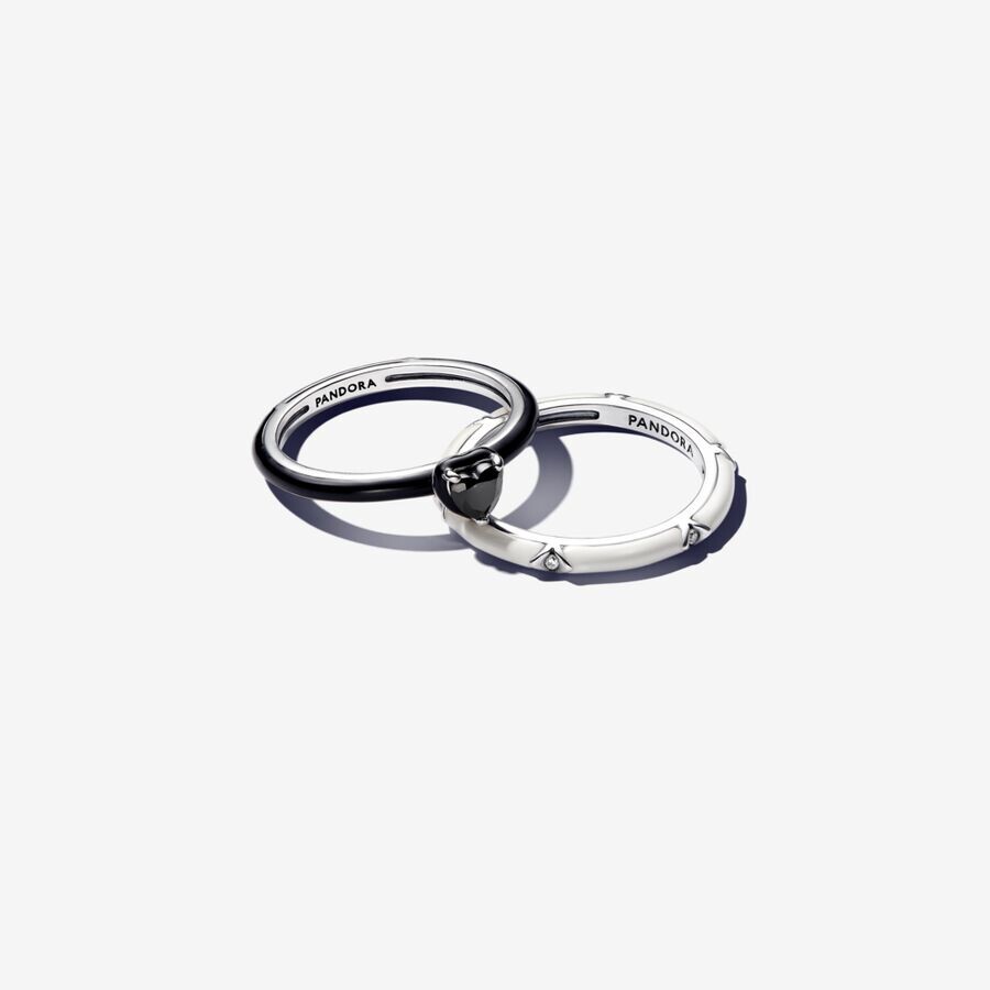 

Ювелирный комплект Pandora ME Enamel Ring, 2 предмета