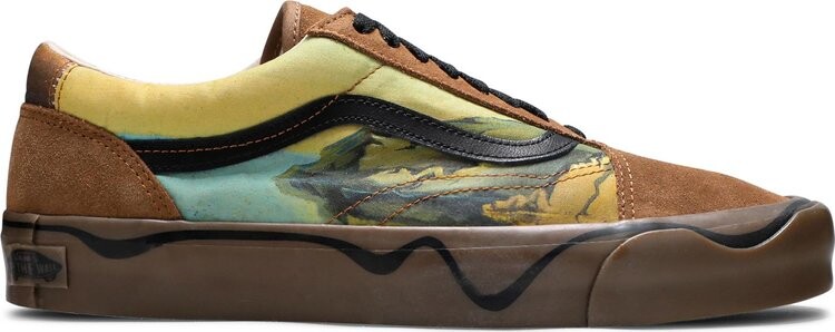 

Кеды Vans MoMA x Old Skool Salvador Dalis The Persistence of Memory, коричневый