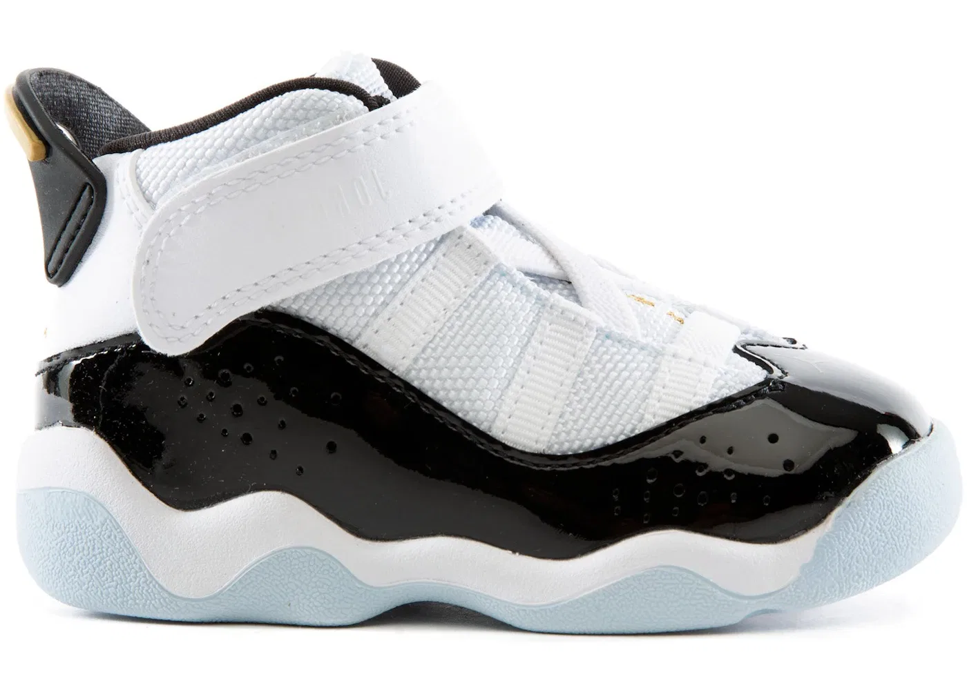 Детские кроссовки Lifestyle Jordan 6 Rings Jordan, White/Black/Gold