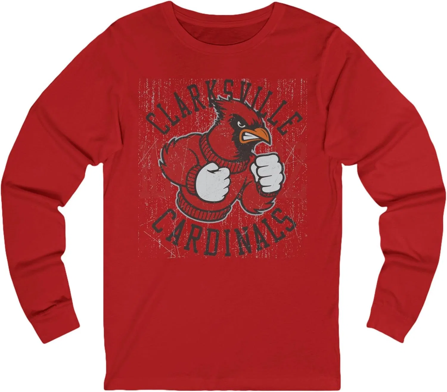 Унисекс лонгслив с логотипом Cardinals, Red