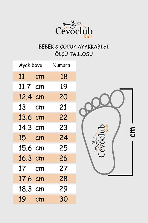 Детские туфли для девочек ортопедические Cevoclub Kids, Beige — фото 4
