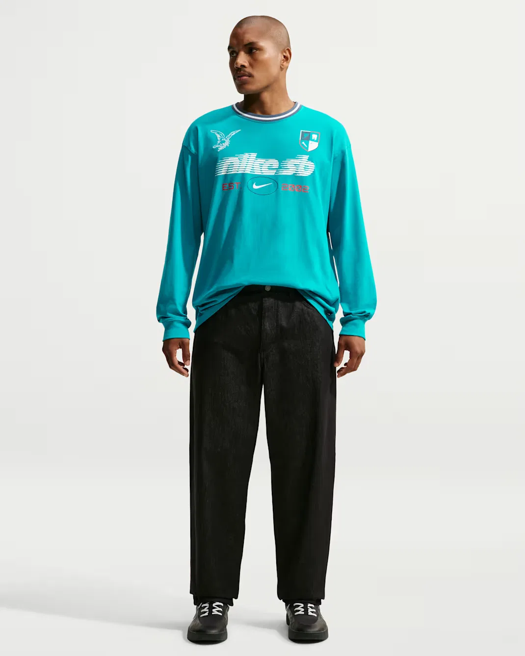 Футболка с длинными рукавами для скейтбординга Nike SB, Energy — фото 4