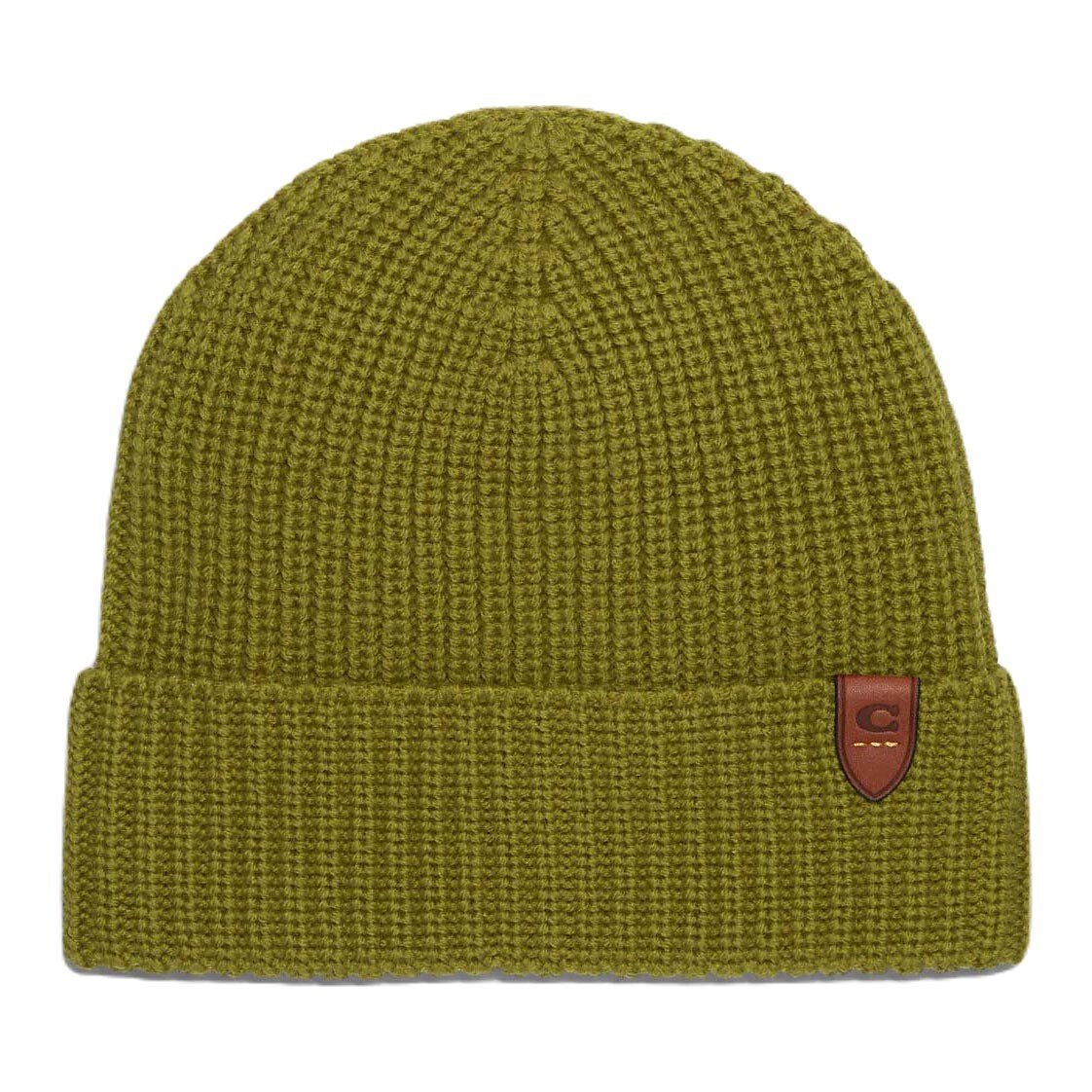 

Шапка Coach Outlet Rib Knit Merino Wool, зеленый