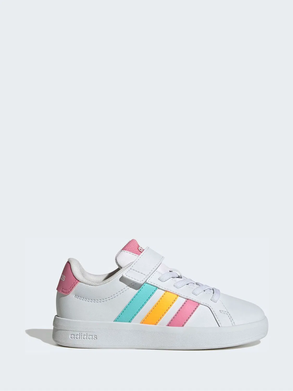 Кроссовки Grand Court 3.0 adidas, белый/мульти