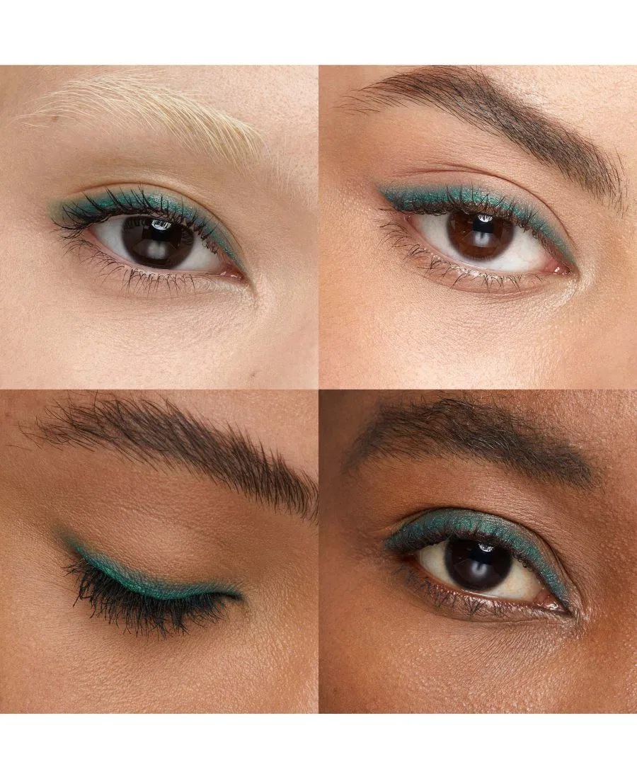 Женский карандаш для глаз с насыщенным цветом и стойкостью KIKO Milano, 08 Metallic Emerald — фото 3