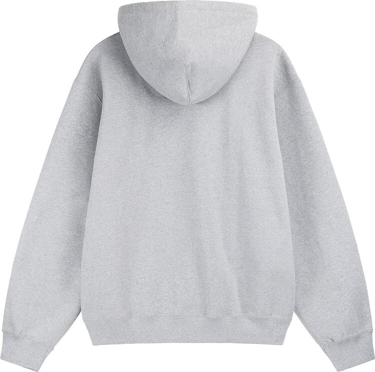 Худи Nike x Stussy NRG Hoodie 'Dark Grey Heather', серый — фото 3