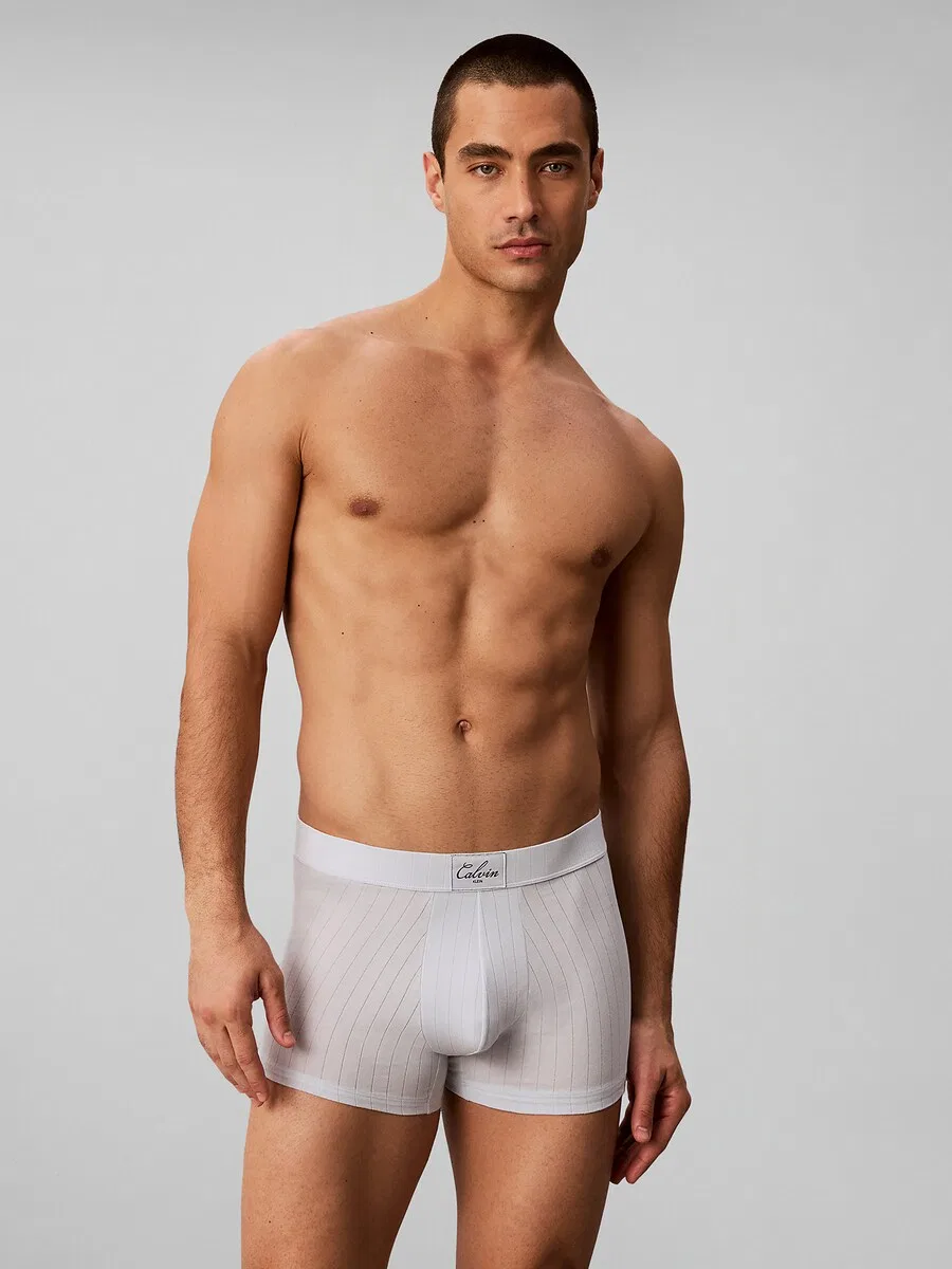 Боксерские шорты Calvin Klein белого цвета — фото 2