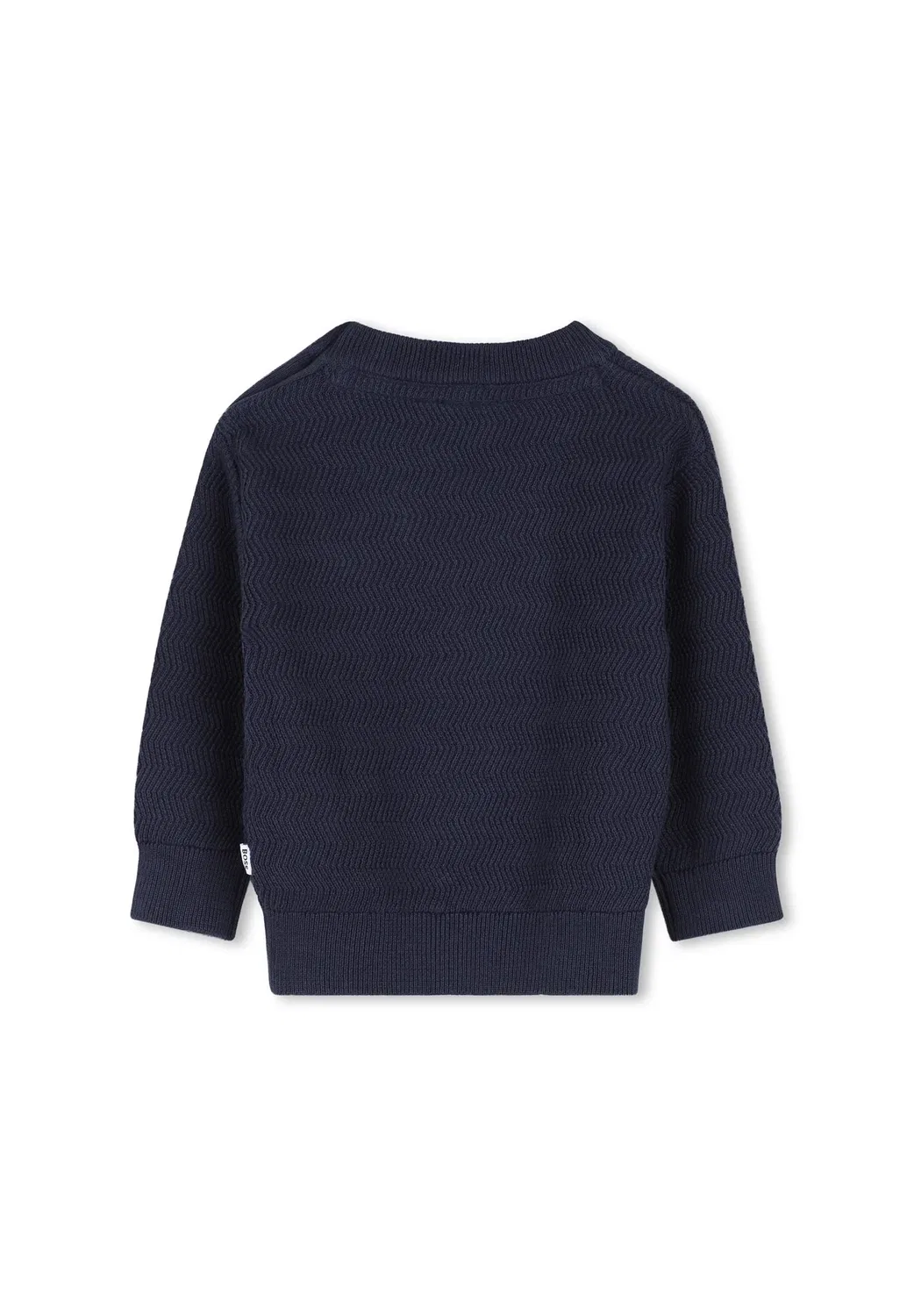 Трикотажный свитер Boss Kidswear, Bleu Cargo — фото 2