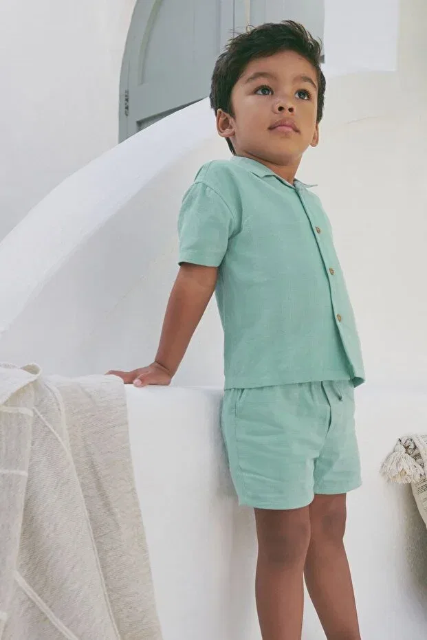 Детский комплект для мальчиков хлопковый Next Baby, Green
