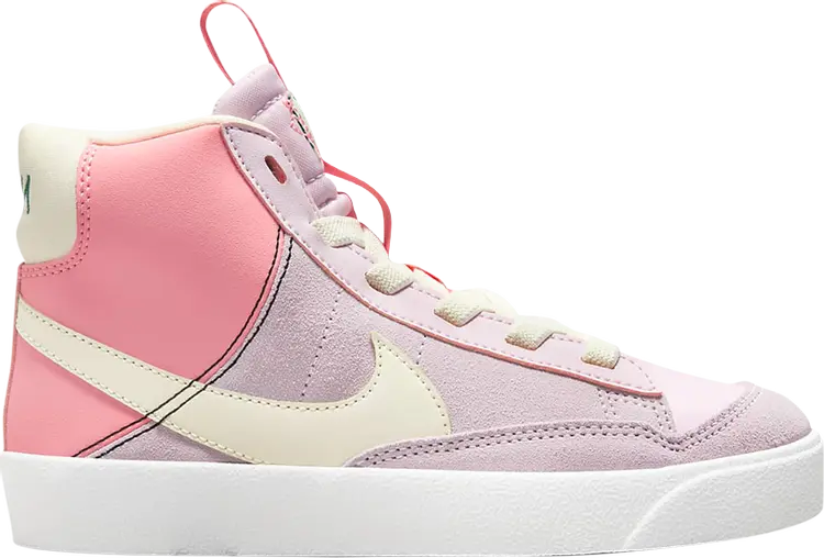 

Кроссовки Nike Blazer Mid '77 SE PS 'Dance - Pink Foam Coconut Milk', розовый