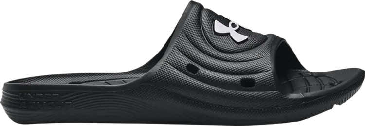 

Сандалии Under Armour Locker 4 Slide GS Black, черный