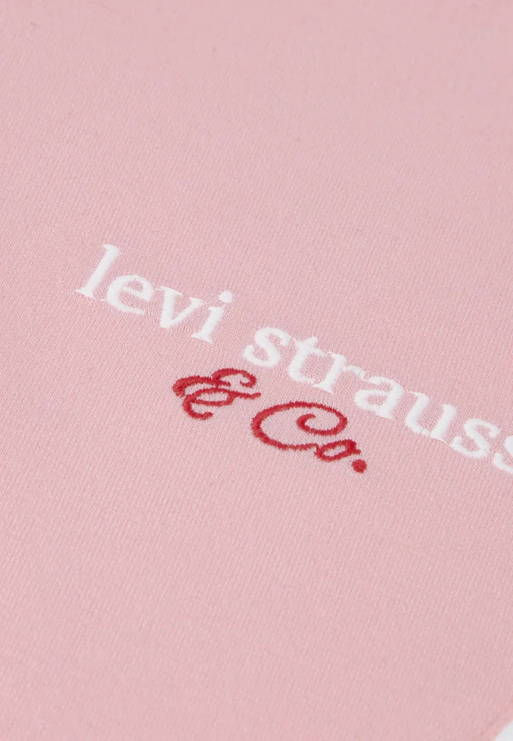 Встреча с университетской командой - толстовка на молнии Levi'S, Powder Pink — фото 3
