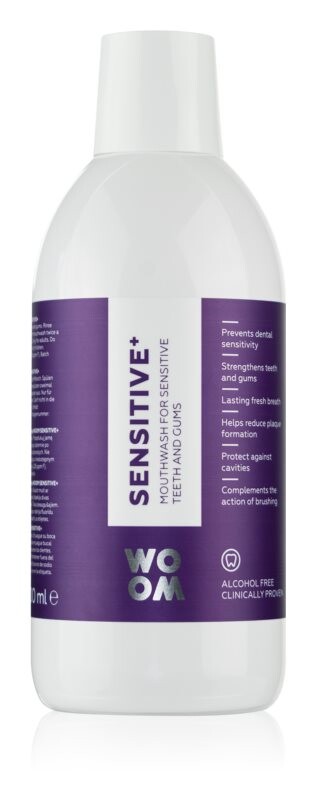 

Ополаскиватель для чувствительных зубов и десен WOOM Sensitive+ Mouthwash