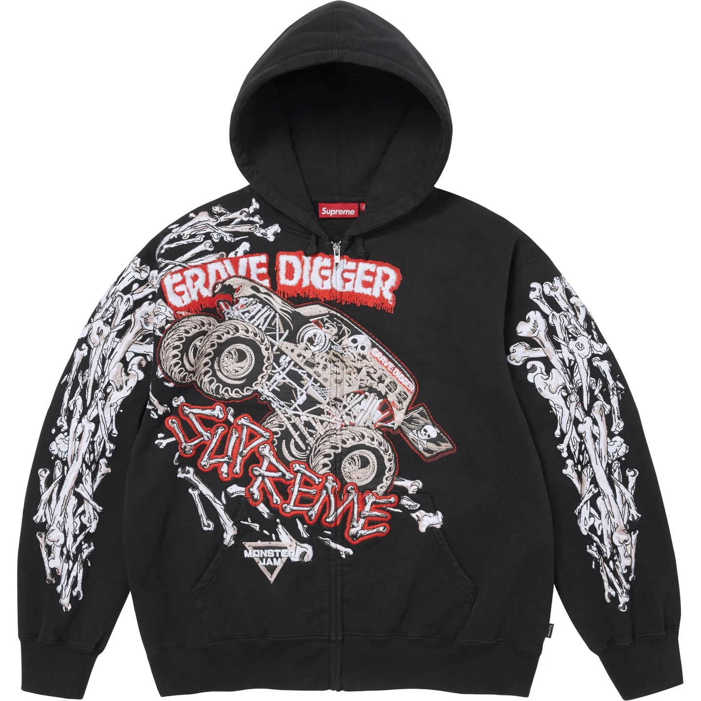 Свитшот Grave Digger Supreme, Black